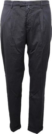 BRIGLIA 1949 Heren, Broeken, Blauw, Maat: 3XL Katoen