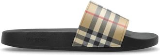 Burberry Furley Slide - Dames - Sandalen - Beige - 36 EU - Schoenen