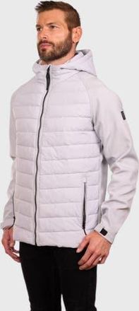 Perry Ellis Tech Stretch Softshell Jacket in Silver at Nordstrom, Size X-Large