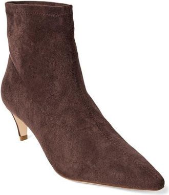 Jack Rogers Charleston Stretch Pointed Toe Bootie in Hot Fudge at Nordstrom, Size 6.5