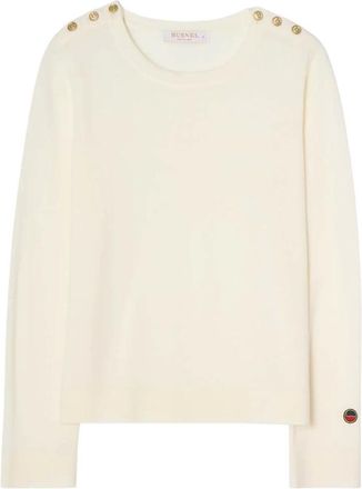 Busnel Top Annika - Knitwear - Mujer - Beige - M