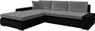Mirjan24 Mobilier1 - Sof&aacute; Rinconero Comfivo 147, Magic Velvet 2219 + Magic Velvet 2217, Funci&oacute;n De Descanso, Almacenaje, 302x213x80cm, 0