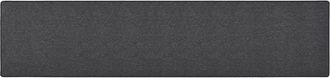 vidaXL Alfombra De Pasillo Gris Antracita 50x250 Cm Vidaxl