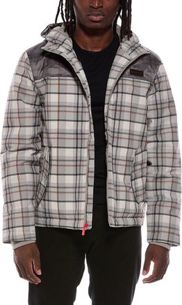 Hunter Colton Plaid Printed Jacket