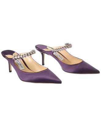 Jimmy Choo London Bing 65 Satin Mule (Authentic Pre-Loved)