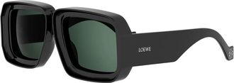 Loewe Signature Zonnebril - unisex - Zonnebrillen - Zwart - 56 MM - Accessoires