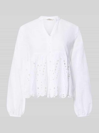 Only Regular Fit Bluse aus reiner Baumwolle Modell DEWINA in Weiss, Gr&ouml;&szlig;e XL