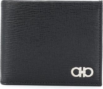 Ferragamo Black Logo Wallet