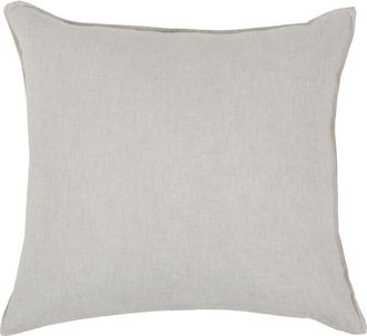 Pom Pom at Home Parker Linen Sham Set in Flax at Nordstrom, Size Euro