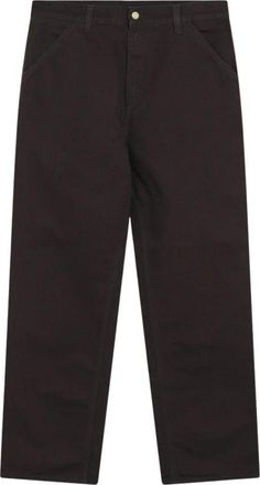 Carhartt Work in Progress Single Knee Pant - Heren - Straight fit broeken - Bruin - W33 - Katoen - Broeken