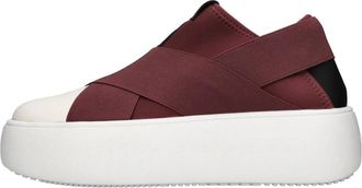Fessura Sneakers Bordeaux - Dames - Sneakers - Rood - 36 EU - Schoenen