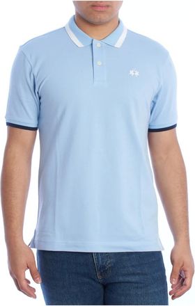 La Martina Hombre, Camisetas, Azul, Talla: L