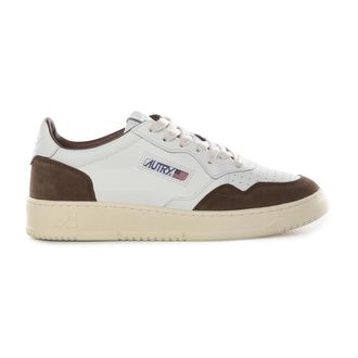 Autry Medalist Low - Heren - Sneakers - Wit - 45 EU - Leer - Schoenen