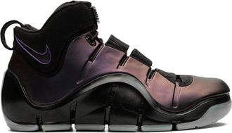 Nike LeBron 4 Eggplant sneakers - men - Rubber/Fabric/Fabric/Foam - 7.5 - Black