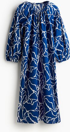 H&M Baumwollkleid - Blue