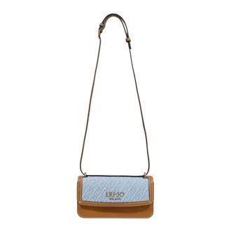 Liu Jo S Crossbody East West - Dames - Schoudertassen - Blauw - ONE Size - Katoen - Tassen