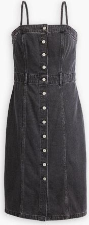 Levi's Womens Levis Dnm Bustr Drs in Can We Pretend - Black - Size 12 UK