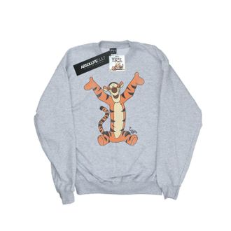 Disney Heren Winnie The Pooh Klassiek Teigetje Sweatshirt (Sportgrijs)
