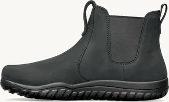 Lems Shoes Womens Waterproof Chelsea Boot In Obsidian