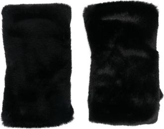 ALPO Black Fingerless Gloves