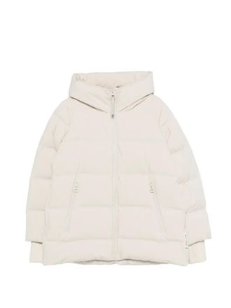 Marc O'Polo quilted down jacket - women - Polyester/Polyurethane/Polyamide/Down/Feather - 42 - Neutrals