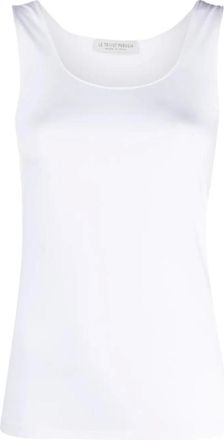 Le Tricot Perugia Tops, Dames, Wit, M, Witte Tanktop