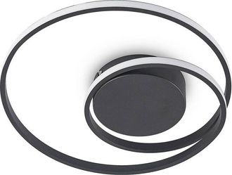 Lindby Led Youna in Nero da Metallo - Lindby