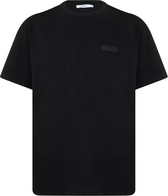 Givenchy T-shirt in katoen met Paris gros grain - Heren - T-shirts - Zwart - S - Katoen - Tops