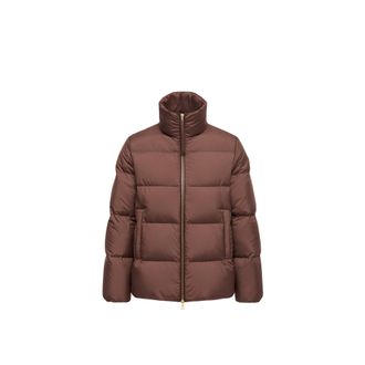 Moncler Moncler Vivantesse Short Down Jacket, Women, Brown, Size: 00