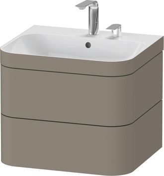 Duravit Duravit Happy D.2 Plus Set De Encastre A Pared, 575x490mm, 2