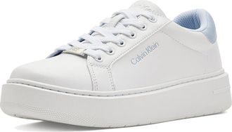 Calvin Klein Dabrian Womens Shoes White/Light Blue : 9.5 M, Synthetic