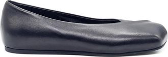 Vic Mati&eacute; G34 Square - Zwarte geplooide ballerina - Dames - Ballerinas - Zwart - 38 EU - Schoenen
