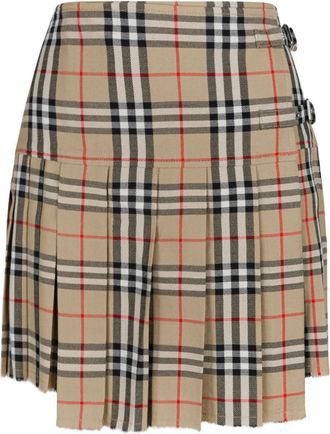Burberry Donna, Gonne, Beige, 2Xs, new