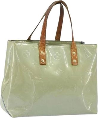 Louis Vuitton Pre-owned Tote Bags, female, Green, Size: ONE SIZE Pre-owned Leather Tote Bag