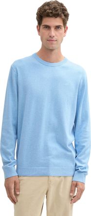 Tom Tailor Rundhalspullover mit Logostickerei