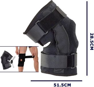 Trade Shop Trade Shop - Coppia Supporto Con Stecche Tutore Doppio Per Ginocchio Tendine Rotuleo Atleti