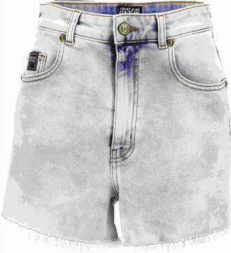 Versace Jeans Couture Denim Shorts - Dames - Denim shorts - Blauw - W24 - Denim - Korte Broeken