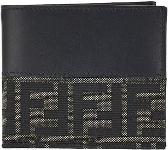 Fendi FF jacquard bi-fold wallet Man One Size
