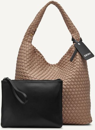 DKNY Giselle Hobo in Cappuccino at Nordstrom