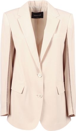 Fabiana Filippi Nude Oversized Drawstring Jacket