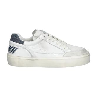 INUIKII Lila Low - Dames - Sneakers - Wit - 36 EU - Leer - Schoenen