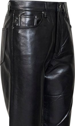 A Gold E Lana Trousers - Black