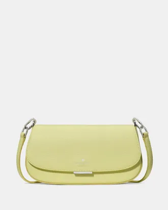 Kate Spade New York Womens Quinn Mini Crossbody Bag - Green - One Size