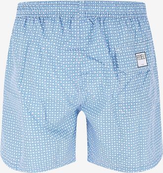 Fedeli Badeshorts mit Geo-Print Madeira