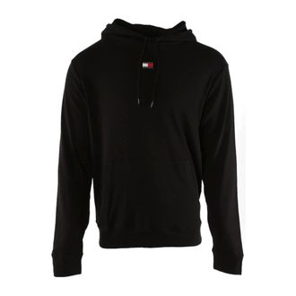 Tommy Hilfiger Hoodies, male, Black, Size: M Sweater