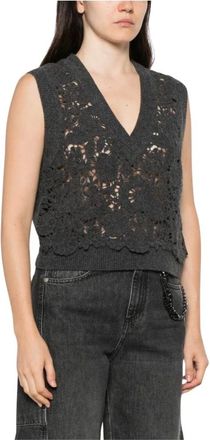 Ermanno Scervino Donna, Maglie, Grigio, M, new