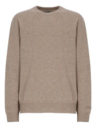 MC2 Saint Barth Trui met ronde hals - Beige