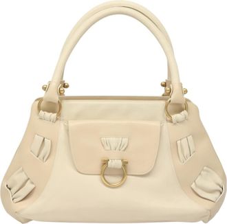 Ferragamo Gancini Shoulder Bag Leather Leather Shoulder Bag Bag (Pre-Owned)