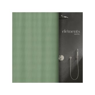 Spirella Spirella - Cortina De Ducha Poli&eacute;ster Mera 240x180cm Green Elements De