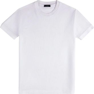 Fay T-Shirt In White Cotton
